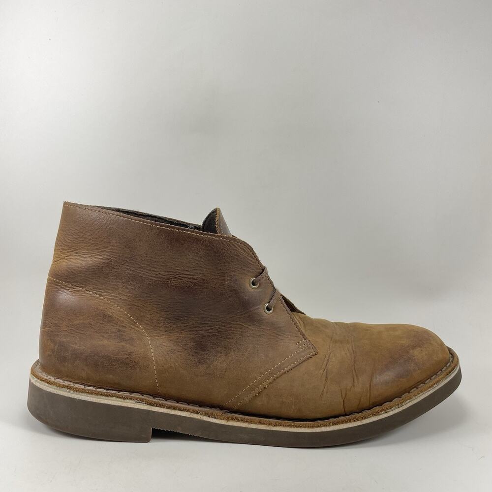 Clarks Desert Boot Mens Size 13 M Brown Beeswax Leather Chukka Ankle Boots
